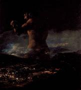 Francisco de Goya Der Kolob France oil painting artist